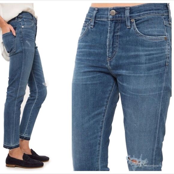 Citizens Of Humanity Agnes Crop Shadow Poc… - Picture 2 of 2